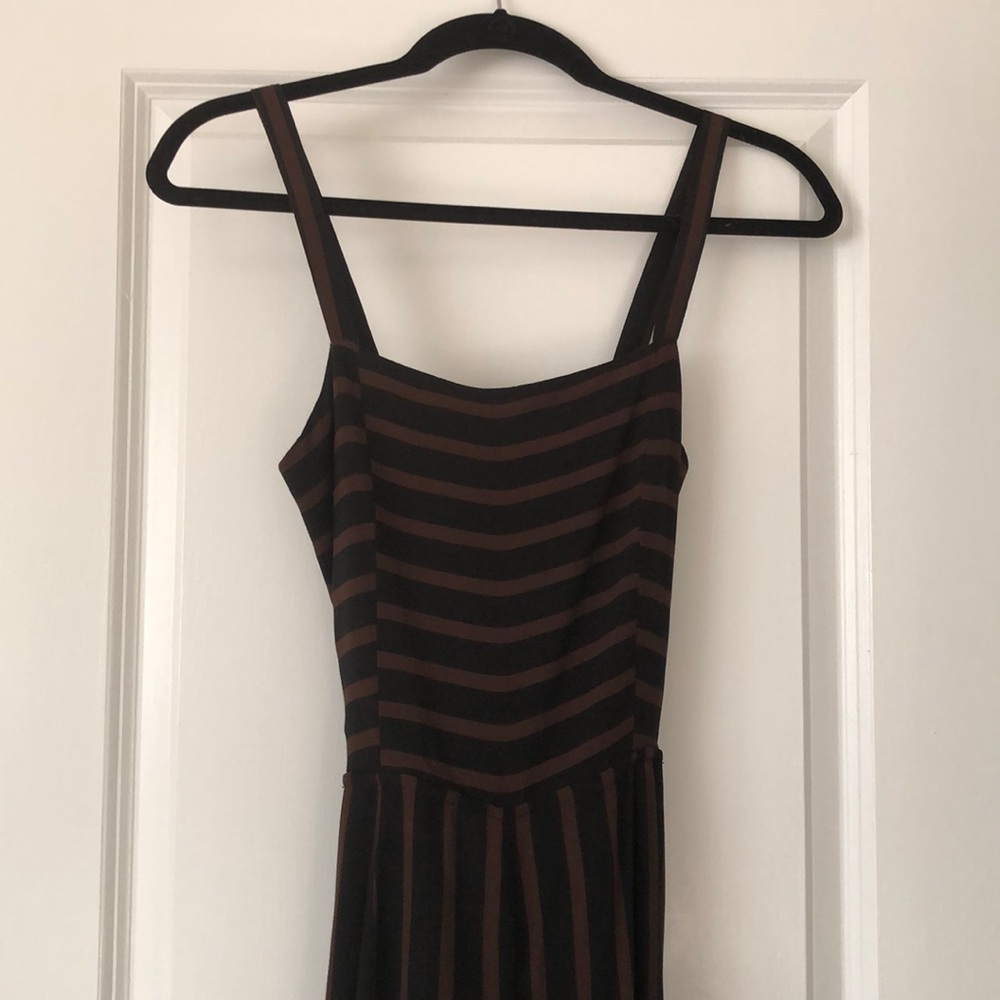 Faithfull the Brand Espresso Stripe Jumpsuit - Picture 2 of 3